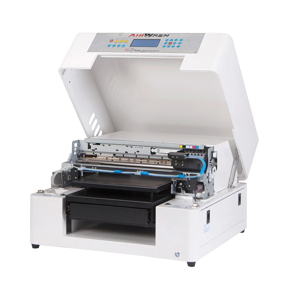 Rabat Digital Stof trykmaskine A3 Størrelse Tøjet Printeren Airwren Flatbed Printer ~ Computer & kontor Spotonjobs.dk