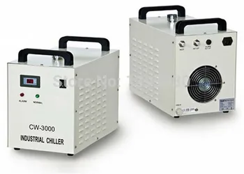 1 stk Høj kvalitet, Co2-laser chiller CW-3000AG 220V, 50/60HZ for 80W CO2-glas laser rør