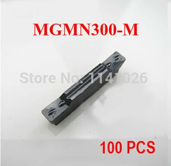 100PCS MGMN300 -M hårdmetal dreje indsæt ,Factory outlets,skæring indsæt,cnc-maskine til Sporstikning Indehaveren MGEHR & MGIVR