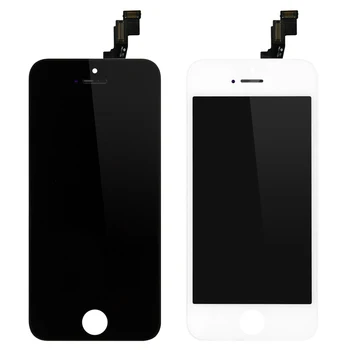 100PCS/Masse LCD-Erstatning til Apple iPhone 5 5C 5S LCD-Touch Screen Digitizer Assembly mobiltelefon LCD-skærm Reparation dele