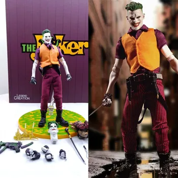 15cm På Lager 1/12 Scale Fælles Løsøre Klovn kriminalitet prins 6 tommer Joker Manga Dukke Halloween Gave til Fans