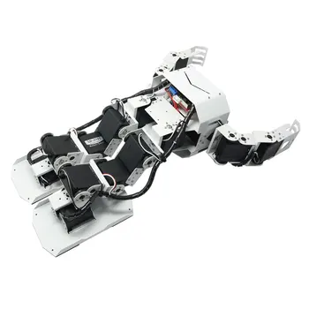 17DOF Robo-Sjæl H3.0 Biped Robotteknologi To-Benet Menneskelig Robot Aluminium Ramme-Kit med 17pcs LD-Servo til Arduino
