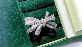 18k hvide guld Naturlige Real 1ct diamant ring Smykker Engagement ring &vielsesring D-A009