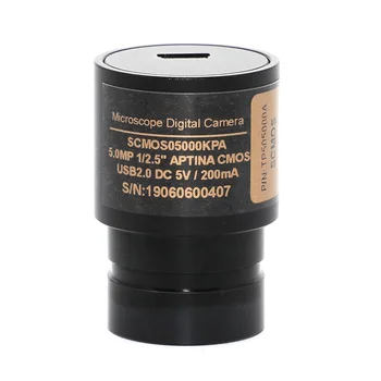 2.1 M SCMOS KPA Digitale Okular-Mikroskop-Kamera med 23.2 mm til 30 mm 30.5 mm Adapter
