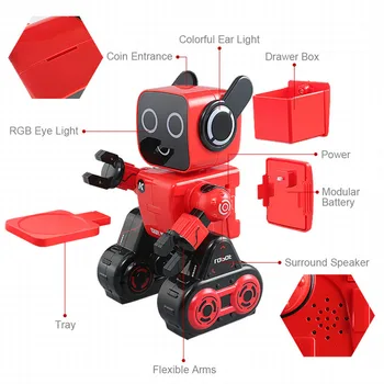 2,4 GHZ INTELLIGENTE FERNBEDIENUNG ROBO-RÅDGIVER Smart Fernbedienung Roboter Spielzeug mann Elektronische Pet Tier Kinder Dannelses