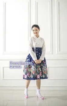 2020 Nye Mode Moderne Hanbok Fushion Hanbok Koreanske Traditionelle Hanbok Kjole Moderniseret Hanbok Sæt Gave