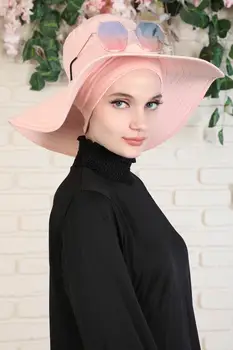 2021 Nye Mode Tørklæde Hijab Hat Sport Kvinder Klar Til At Bære Fuld Dækning Undertøj Muslimske Bøn Kjole Badehætte Gratis Fragt