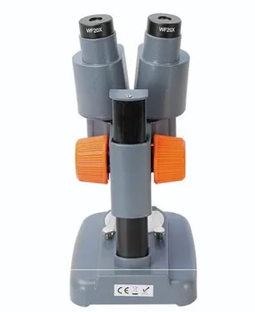 20X 40X Mini Fødselsdag Gave Legetøj LED Studerende Børn Lomme Stereo-Mikroskop Kredsløb Mobiltelefon telefon Reparation