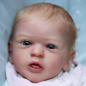 20inch Reborn Baby Kit Aleyna Populære Søde Ansigt Real Soft Touch Kit Genfødt Ufærdige, Umalede Dukke Dele Drop Shopping