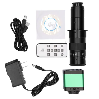 30MP Monokulare Mikroskop Elektronisk Digitalt Kamera Høj Opløsning HDMI-Kompatibel Video-Mikroskop Med 180X Justerbar Linse