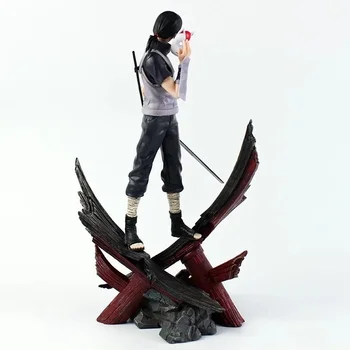 35CM Anime Naruto Figur Handling Akatsuki Organisation, Itachi Uchiha Model Indsamling Dekoration Dukke Samling Statue Legetøj Gave