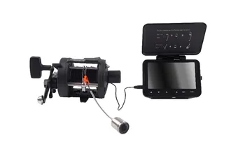 4.3 tommer fishfinder Kamera med Hjul og Sol-visir Støtte Ocean/IS Lystfiskeri Video-Optagelse 8stk LED Bred Betragtningsvinkel WF06A