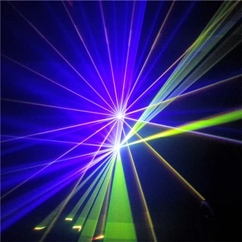 4W RGB Mini Laser lys Til DJ Lys Fest, Diskotek