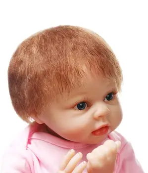 55cm Boneca Genfødt Naturtro Forankret Mohair Reborn Dukker Baby Rigtige Touch-Mode Dukke Fødselsdag Gave Til Børn, Legetøj