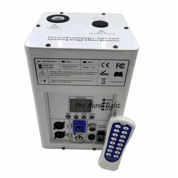 600W Kolde Gnist Maskine Remote DMX Kolde Fyrværkeri Springvand Fase Gnist Maskine Til Bryllup Part Jul Dj Disco Lys viser