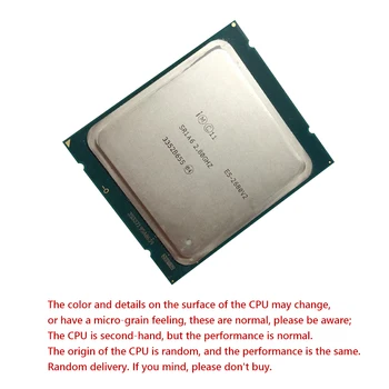 90% ny Brugt CPU-Intel Xeon E5-2680 V2 til X79 LGA 2011 10 Core Processor PC DDR3 Udskiftning Computer Desktop CPU Del