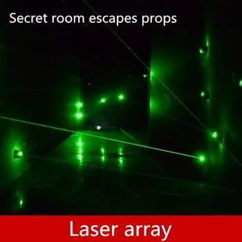 9527 virkelige liv spil undslippe rummet rekvisitter Laser array rekvisitter Laser senderen Laser reflector horror-spil Færdigt produkt rekvisitter