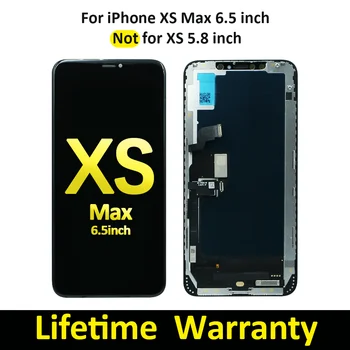 AAAA+++ LCD til iPhone XS Max Skærm Udskiftning, 3D Touch LCD-Skærm Forsamling til iPhone XS Max 6,5 tommer Skærm Udskiftning