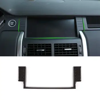 ABS Carbon Fibre Style 10 tommer Beskyttende Skærm Navigation Max Frame Trim for Land Rover Discovery Sport-2019