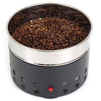 AC 110-240V Coffee Bean Køligere Elektriske Ristning kølemaskine Rustfrit Stål Radiator Kapacitet Bagte Bønne Køling Skuffe 600G