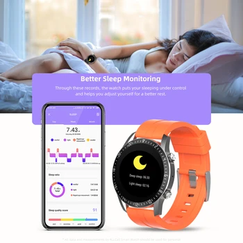 ALLCALL GTE Mænd Smartwatch Bluetooth Opkald, Fitness Tracker Sports Armbånd IP68 Vandtæt v 250mah EKG-Kvinder Smart Ur