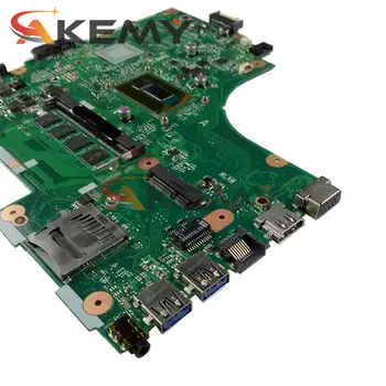 Akemy X450LD Laptop bundkort Til ASUS X450LA X450LC X450LB X450L oprindelige bundkort 4GB-RAM I3-4010/4030U （LVDS=40pin）