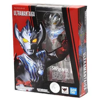 Bandai Ultraman Figur SHF Fælles Løsøre Ultraman Taiga Ægte Model Indsamling Ornamenter Action Legetøj Figur Legetøj for Børn