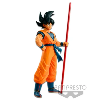 Bandai Ægte Dragon Ball Anime Figur Son Goku 20 FILM-BEGRÆNSET Indsats Figur Model Legetøj til Drenge Pige Barn Julegave