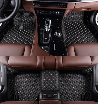 Bedste kvalitet! Brugerdefineret speciel bil gulvmåtter for Jaguar XE 2018-holdbar vandtæt tæpper tæpper til XE 2016,Gratis fragt