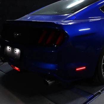 Bil Bredde Lys Side Kofanger Lys Kørsel Bageste Kofanger Lys LED Laser Lys Ændring Tilbehør Til-2020 Ford Mustang
