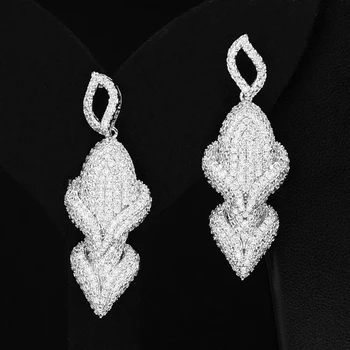 Blachette Smykker Simuleret Romantisk Halskæde, Armbånd, Øreringe Og Ring Sæt Bridal Wedding Banquet Smykker Parure Bijoux Femme