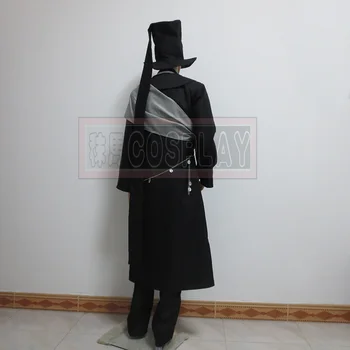 Black Butler Undertaker Cosplay Kostume pakning i prisen pakning i prisen:Overfrakke + Jakke + Hat + Cape
