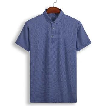 Bomuld til mænd mode afslappet kort-langærmet T-shirt 12005