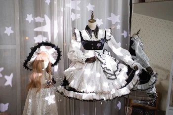 [Brugerdefineret] Animationsfilm Touhou Project Kirisame Marisa Lolita Kjole Part Uniform Cosplay Kostume Kvinder Halloween Gratis Fragt 2021