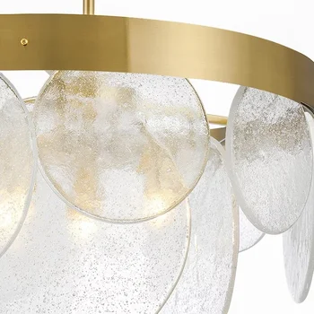 Bubble lysekrone moderne lys luksus lysekrone stue, spisestue, soveværelse enkel Amerikanske glas lamper