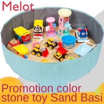 Børns Ketsumeishi Sand Toy Swimmingpool Dekorative Sten Sand Toy Sand Baby Sand at Grave Stranden Toy Bil Timeglas Hegn