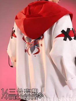 COS-HoHo Animationsfilm Genshin Indvirkning Kaedehara Kazuha Smuk Daglige Mode, der Passer Uniform Cosplay Costume Party Rolle Spiller Tøj til Mænd
