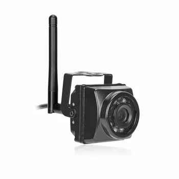 Camhi WiFi IP-Kamera, 1080P HD Mini Offentlig Sikkerhed Kamera IP66 Vandtæt 940NM IR Night Vision Videoovervågning Til Bil/TF