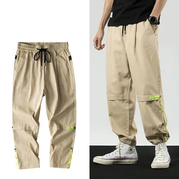 Casual Cargo Bukser Mænd Løs Hip Hop Streetwear Multi-pocket-Bukser Mandlige Harajuku Japansk Sweatpants Joggere pantalon homme