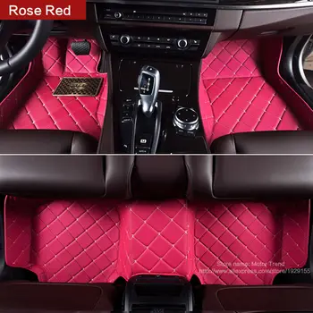Custom fit bil gulvmåtter til Nissan altima Rouge X-trail Murano Sentra Sylphy versa Tiida 3D car-styling, gulvtæppe, liner