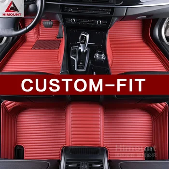 Custom fit special lavet bil gulvmåtter til BMW X4 F26 X3 F25 G01 G02 alle vejr tunge 3D-bil styling tæpper tæpper liners