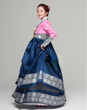 Damer Hanbok Koreanske Originale Importeret Stof Nye Forbedrede Hanbok Fase Hanbok Udsøgt Hanbok Event Performance Tøj