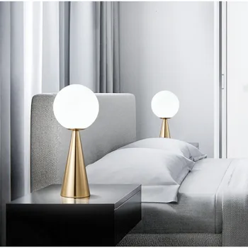 Dekorativ Simpel Metal bordlampe Moderne bordlampe Masa Lambası decoracao para casa tafellamp