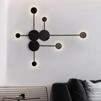 Dekorative trappe væglampe moderne minimalistisk stue midtergangen væglampe kreative personlighed Nordiske soveværelse sengelampe til at sk