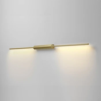 Designer Spejl LED-Væg Lys Arandela Moderne og Kreative Linje væglampe læsestof lys og Nordisk Soveværelse Korridor nat lampe