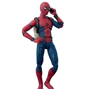 Disney, Marvel Legand Anime Handling Figur Avengers Spiderman Figma Superhelte-Dukke 26cm PVC Bevægelige Led Model, Børn, Legetøj, Barn