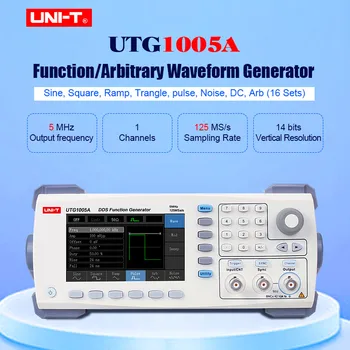 ENHED UTG1005A Signal Generatorer funktion/vilkårlig waveform generator/enkelt kanal/5 mhz kanal båndbredde/125MS/s med USB