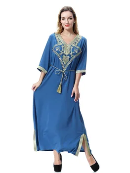 Eid Abaya Dubai Tyrkiet Muslimske Hijab Kjole Kaftan Kaftan Marocain Islamisk Tøj Til Kvinder Ramadan Kjoler Islam Robe Vestidos