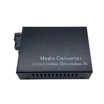 FTTH 1310nm 1550nm SM mm 20 km ethernet fiber optiske media converter 10/100/1000 pris