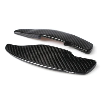 For BMW G30 G38 G10 G12 5-Serie 7Series Carbon Fiber Rattet Paddle Shift Udvidelse Shiter til Venstre & Højre